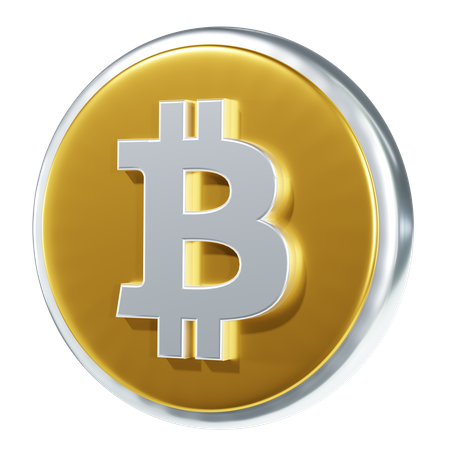 Bitcoin  3D Icon