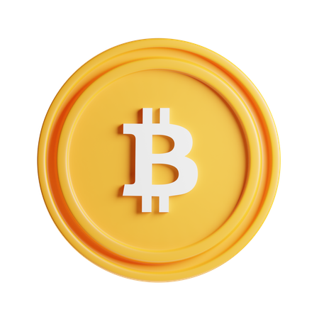 Bitcoin  3D Icon