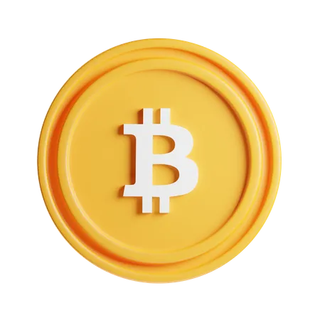 Bitcoin  3D Icon