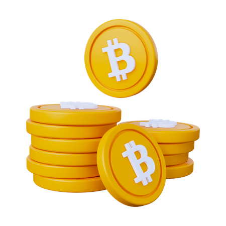 Bitcoin  3D Icon