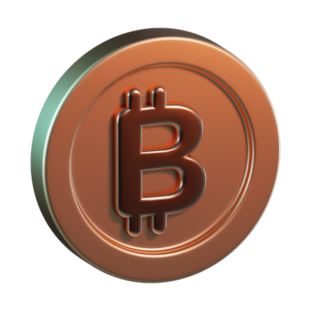 Bitcoin  3D Icon