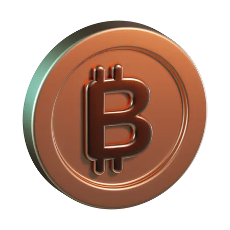 Bitcoin  3D Icon