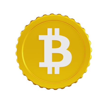 Bitcoin  3D Icon