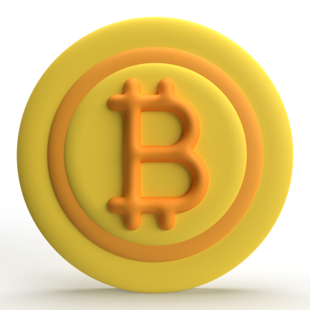 Bitcoin  3D Icon