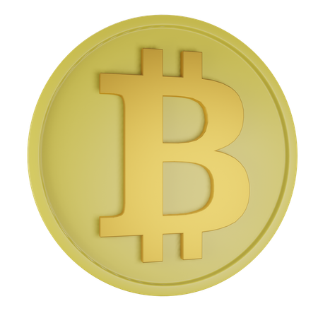 Bitcoin  3D Icon