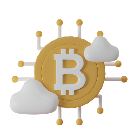 Bitcoin  3D Icon