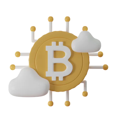 Bitcoin  3D Icon