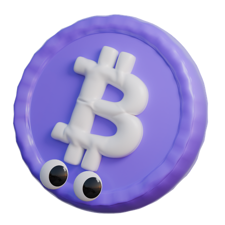 Bitcoin  3D Icon