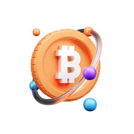 Bitcoin  3D Icon