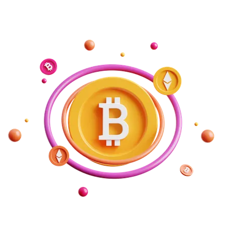 Bitcoin  3D Icon