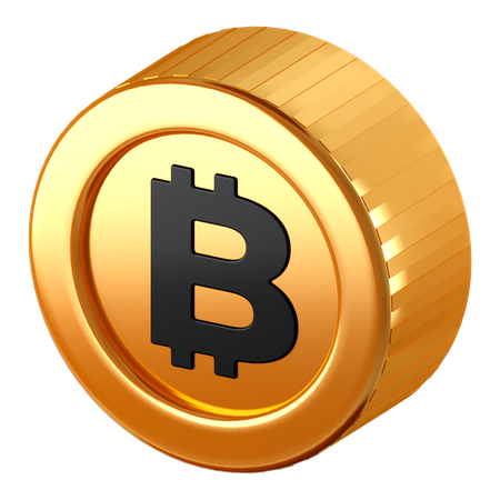 Bitcoin  3D Icon