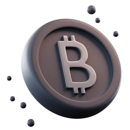 Bitcoin  3D Icon