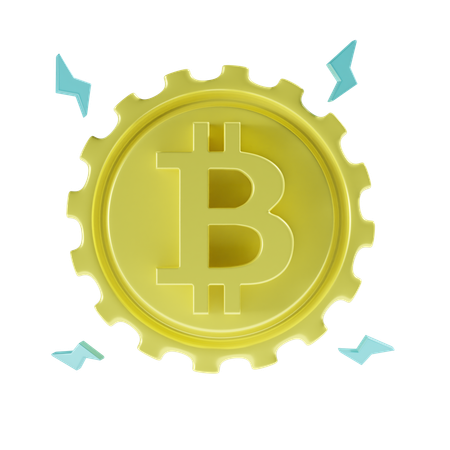 Bitcoin  3D Icon