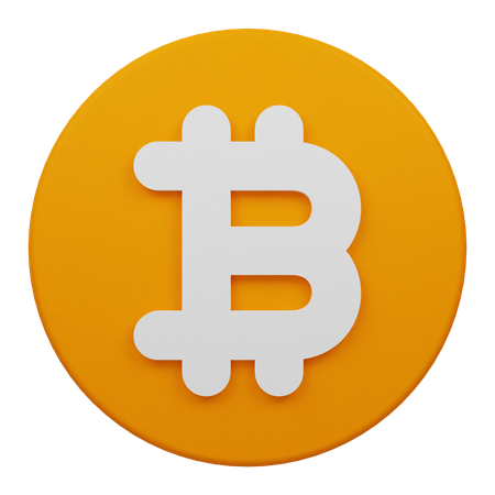 Bitcoin  3D Icon