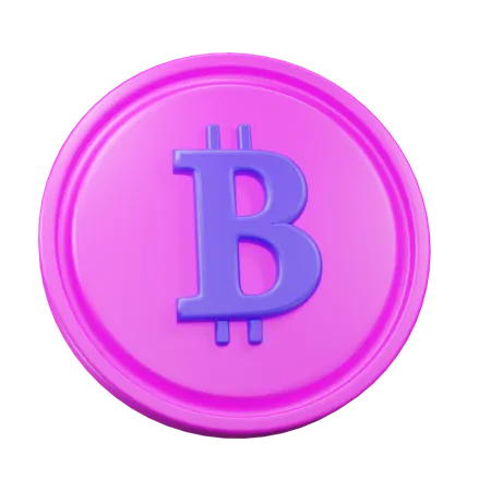 Bitcoin  3D Icon