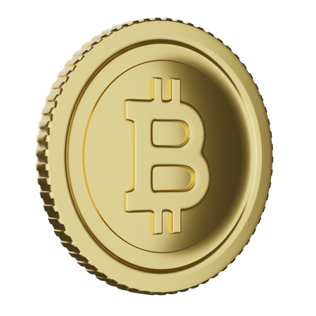 Bitcoin  3D Icon