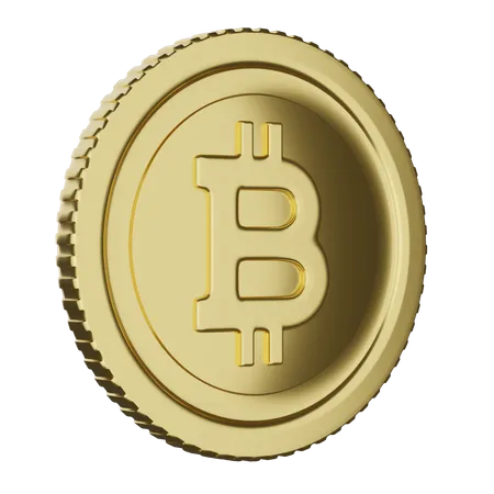 Bitcoin  3D Icon