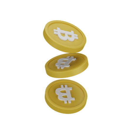 Bitcoin  3D Icon