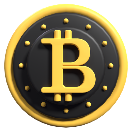 Bitcoin  3D Icon