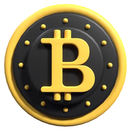 Bitcoin  3D Icon