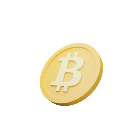 Bitcoin  3D Icon