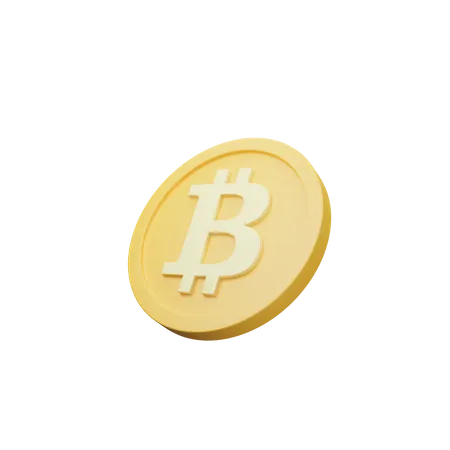 Bitcoin  3D Icon