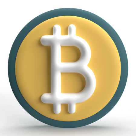 Bitcoin  3D Icon