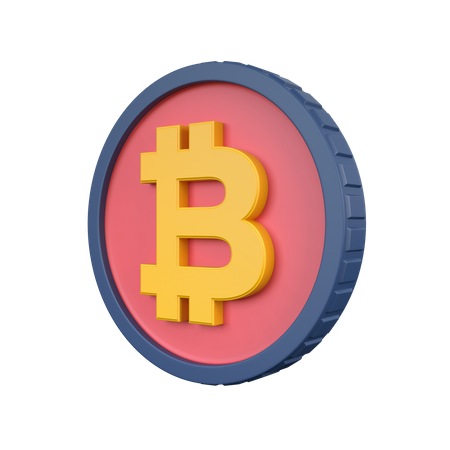 Bitcoin  3D Icon