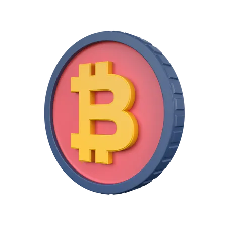 Bitcoin  3D Icon