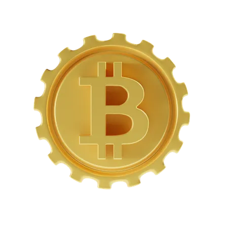 Bitcoin  3D Icon