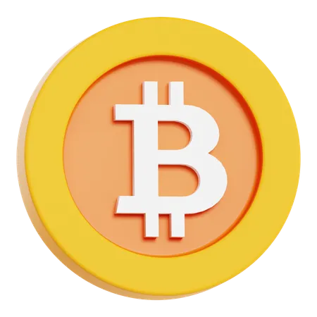 Bitcoin  3D Icon