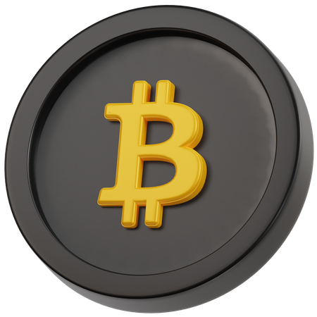 Bitcoin  3D Icon