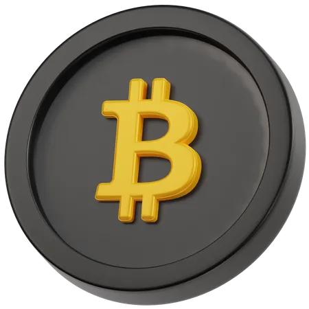 Bitcoin  3D Icon