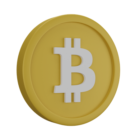 Bitcoin  3D Icon