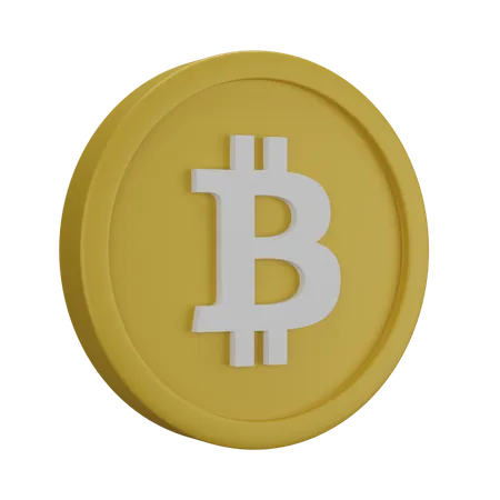 Bitcoin  3D Icon