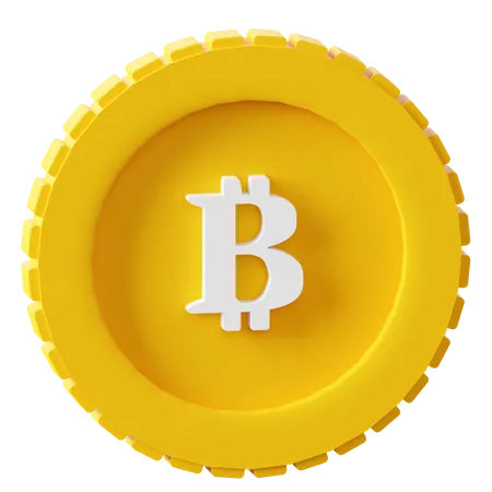 Bitcoin  3D Icon