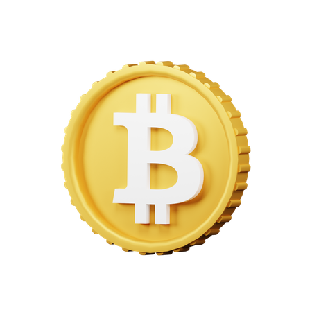 Bitcoin  3D Icon