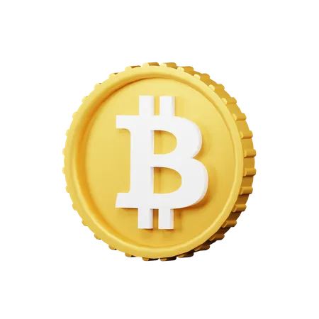 Bitcoin  3D Icon