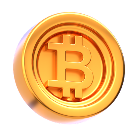 Bitcoin  3D Icon