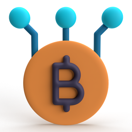 Bitcoin  3D Icon