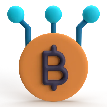 Bitcoin  3D Icon