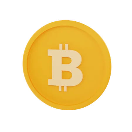 Bitcoin  3D Icon