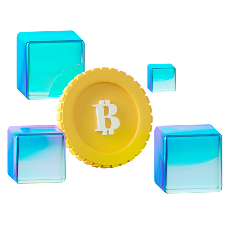 Bitcoin  3D Icon