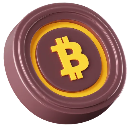 Bitcoin  3D Icon