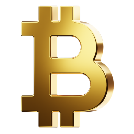 Bitcoin  3D Icon