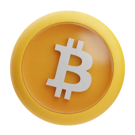 Bitcoin  3D Icon