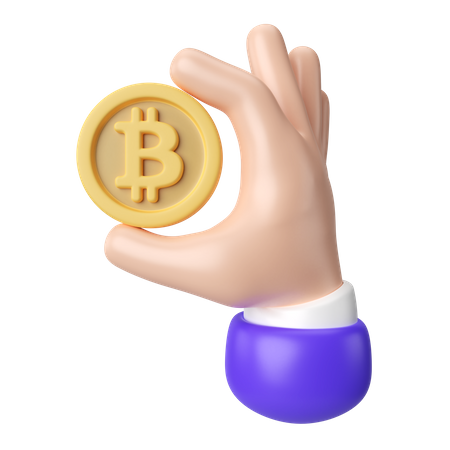 Bitcoin  3D Icon