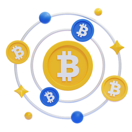 Bitcoin  3D Icon