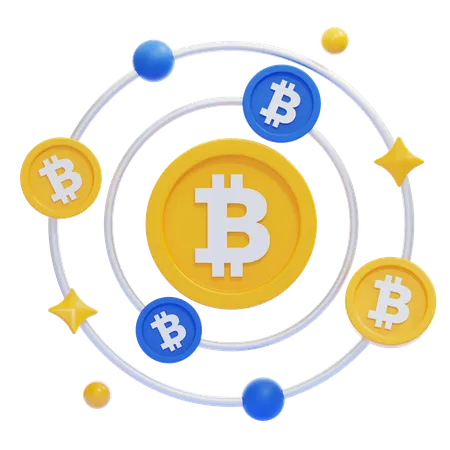 Bitcoin  3D Icon