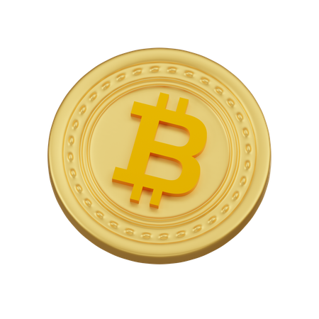 Bitcoin  3D Icon